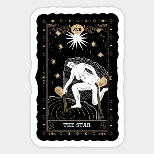 THE STAR Tarot Card Sticker